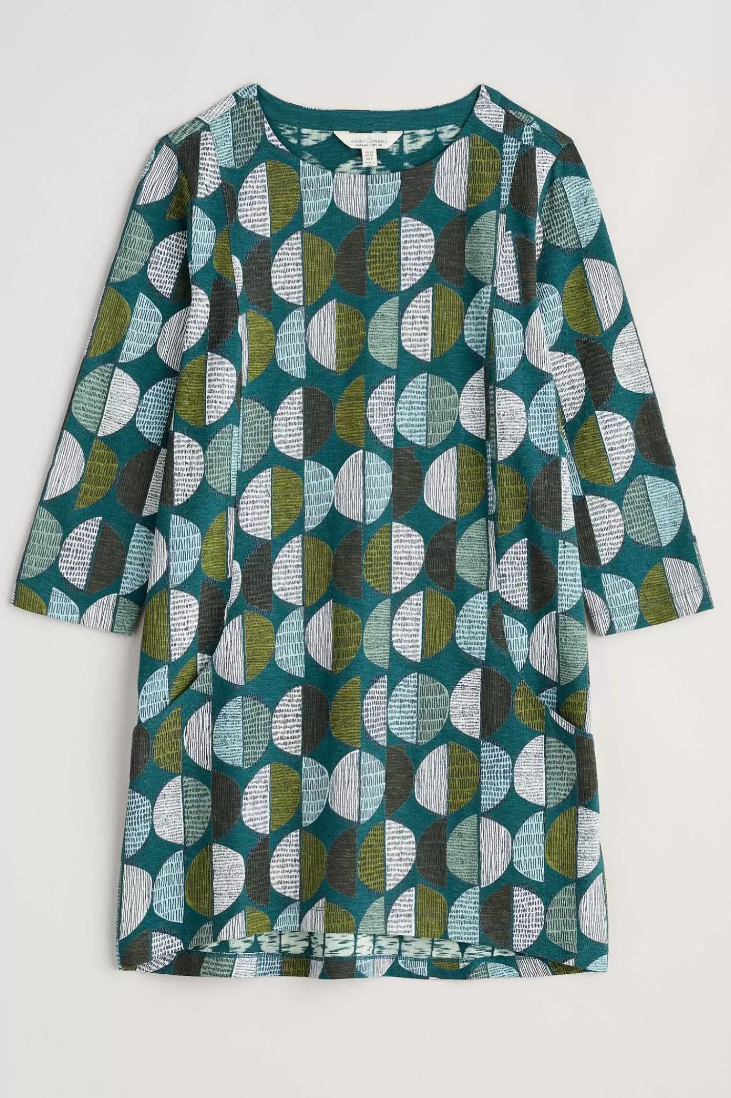 Shore Foraging Printed Tunic (Gots)
