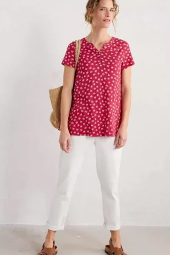 Short-Sleeved Risso Top
