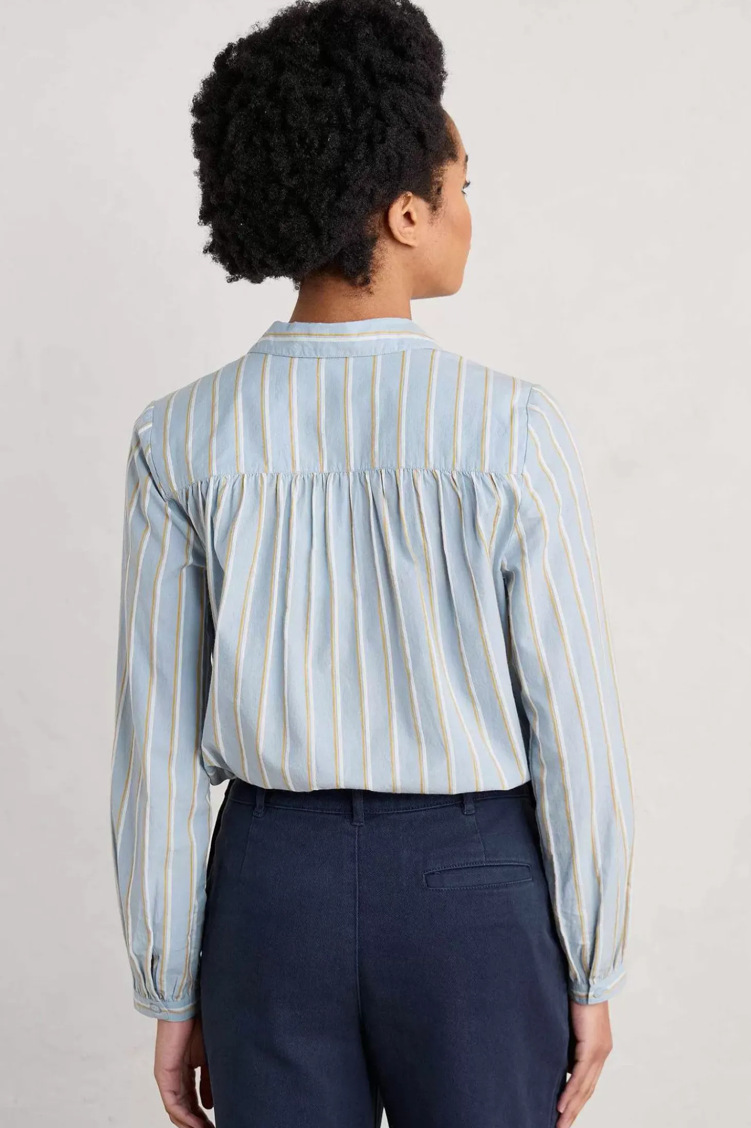 Spiral Flight Striped Shirt (Gots)