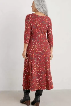 St Martin Jersey Midi Dress