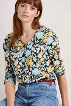 Studio Glass 3/4 Sleeve Top
