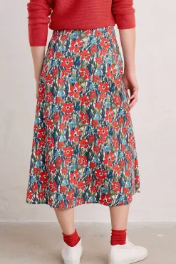 Swallow Hill Printed A-Line Skirt