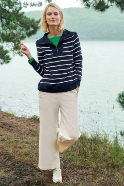 Tideline Collared Sweatshirt