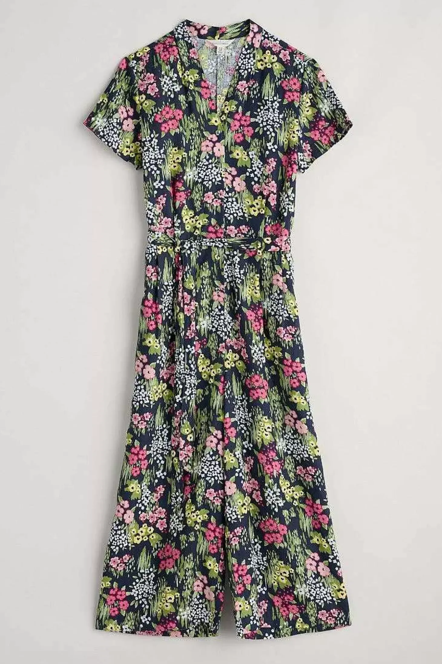 Treen Cove Linen Jumpsuit
