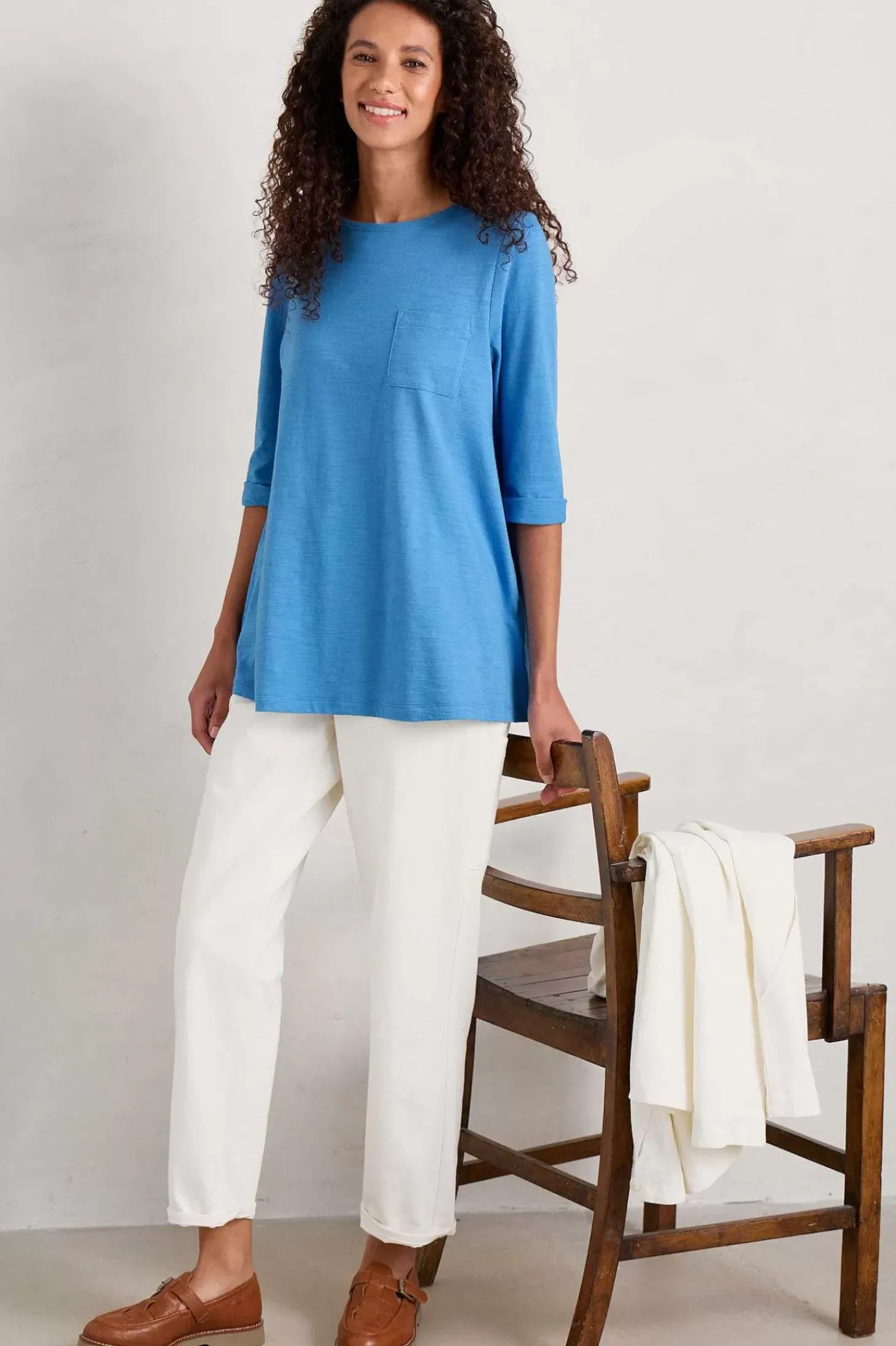 Tregonning 3/4 Sleeve Top