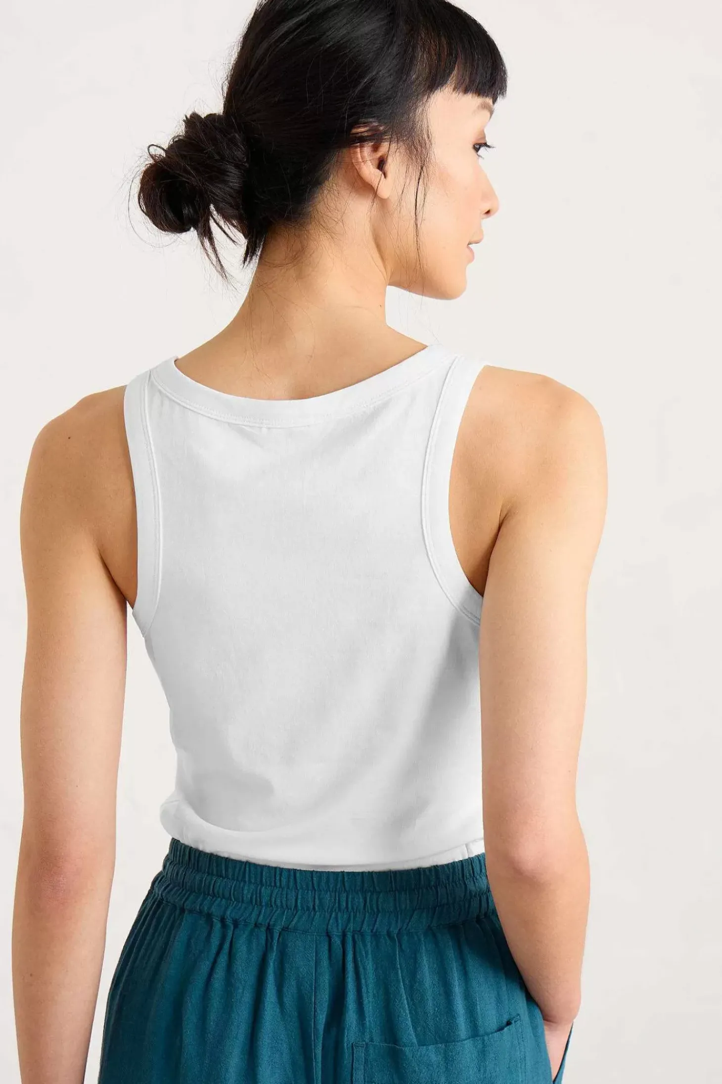 Wild Plain Organic Cotton Racerback Vest (Gots)