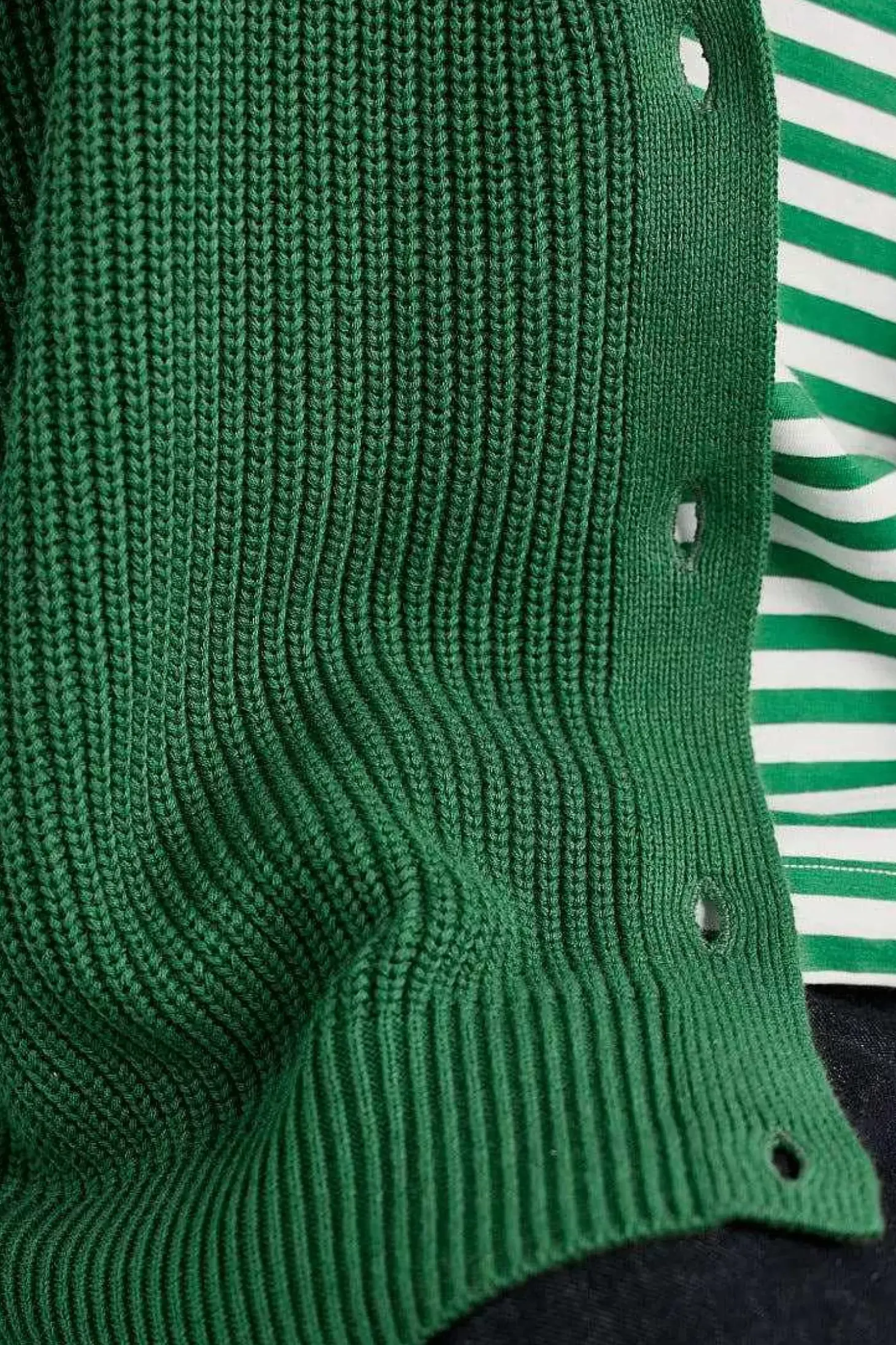 Winding Creek Organic Cotton Knit Cardigan