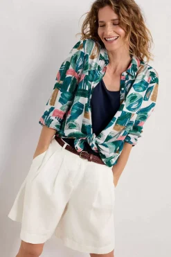 Wren Flutter Longline Shirt
