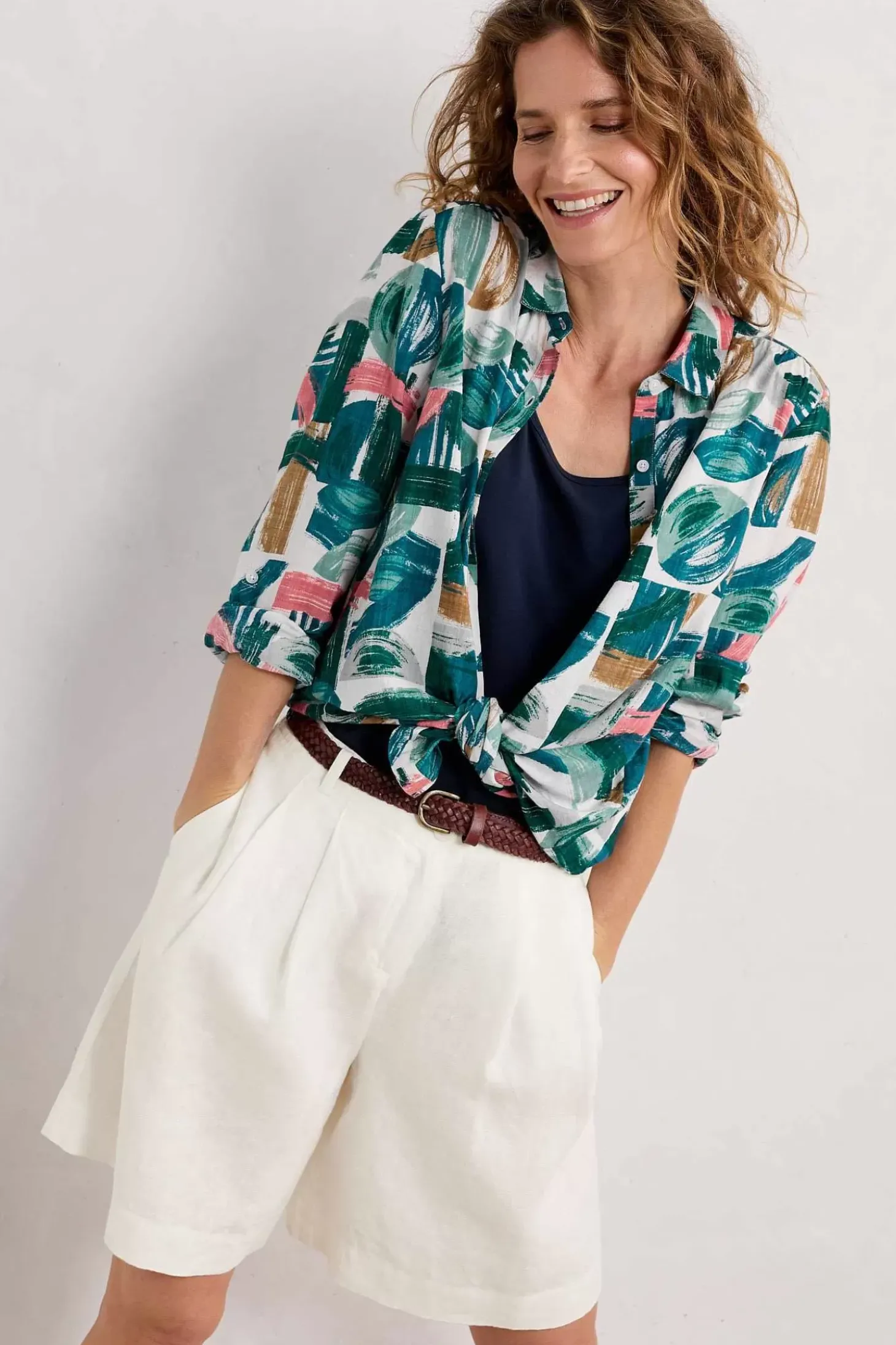 Wren Flutter Longline Shirt