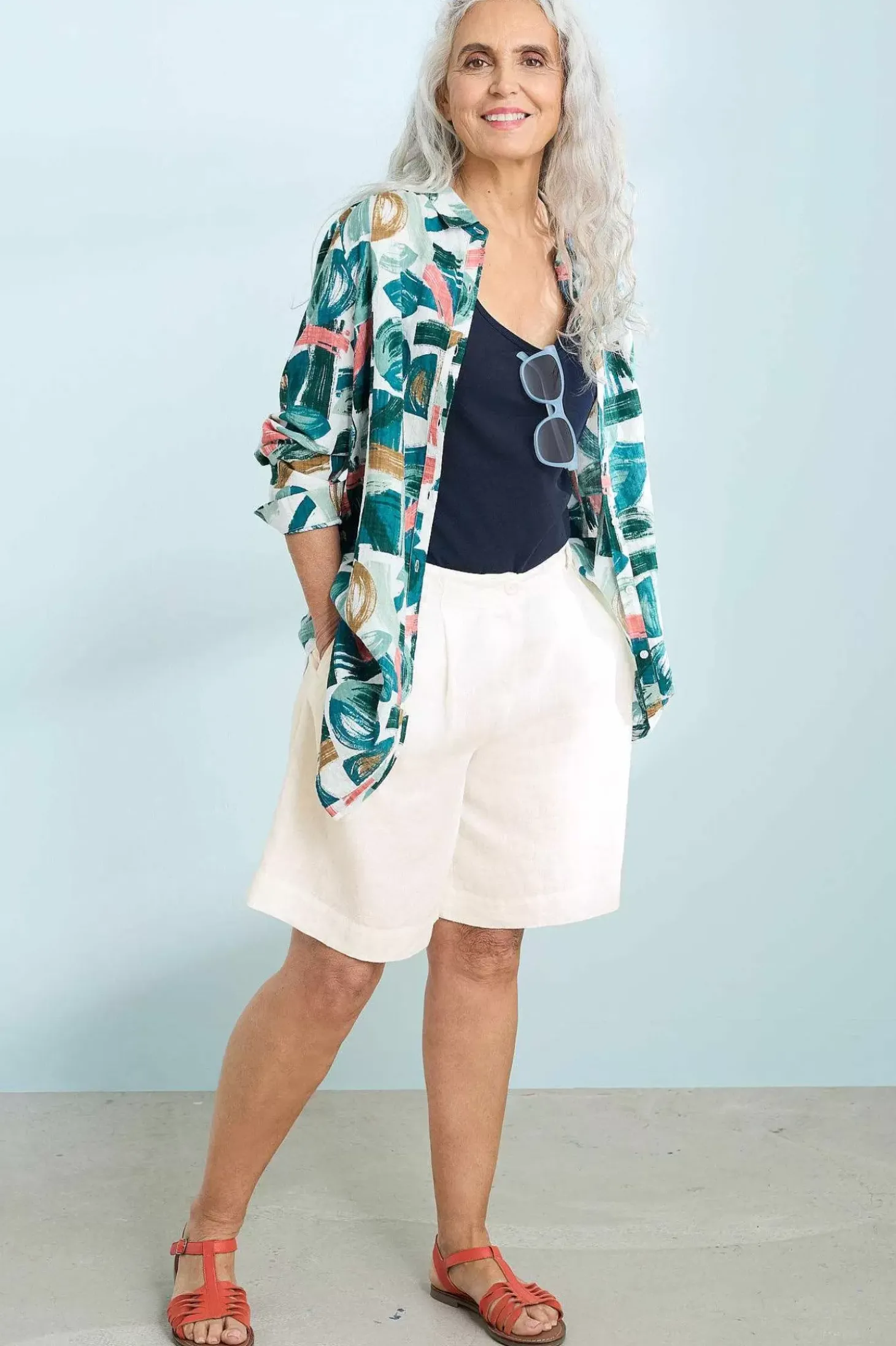 Wren Flutter Longline Shirt