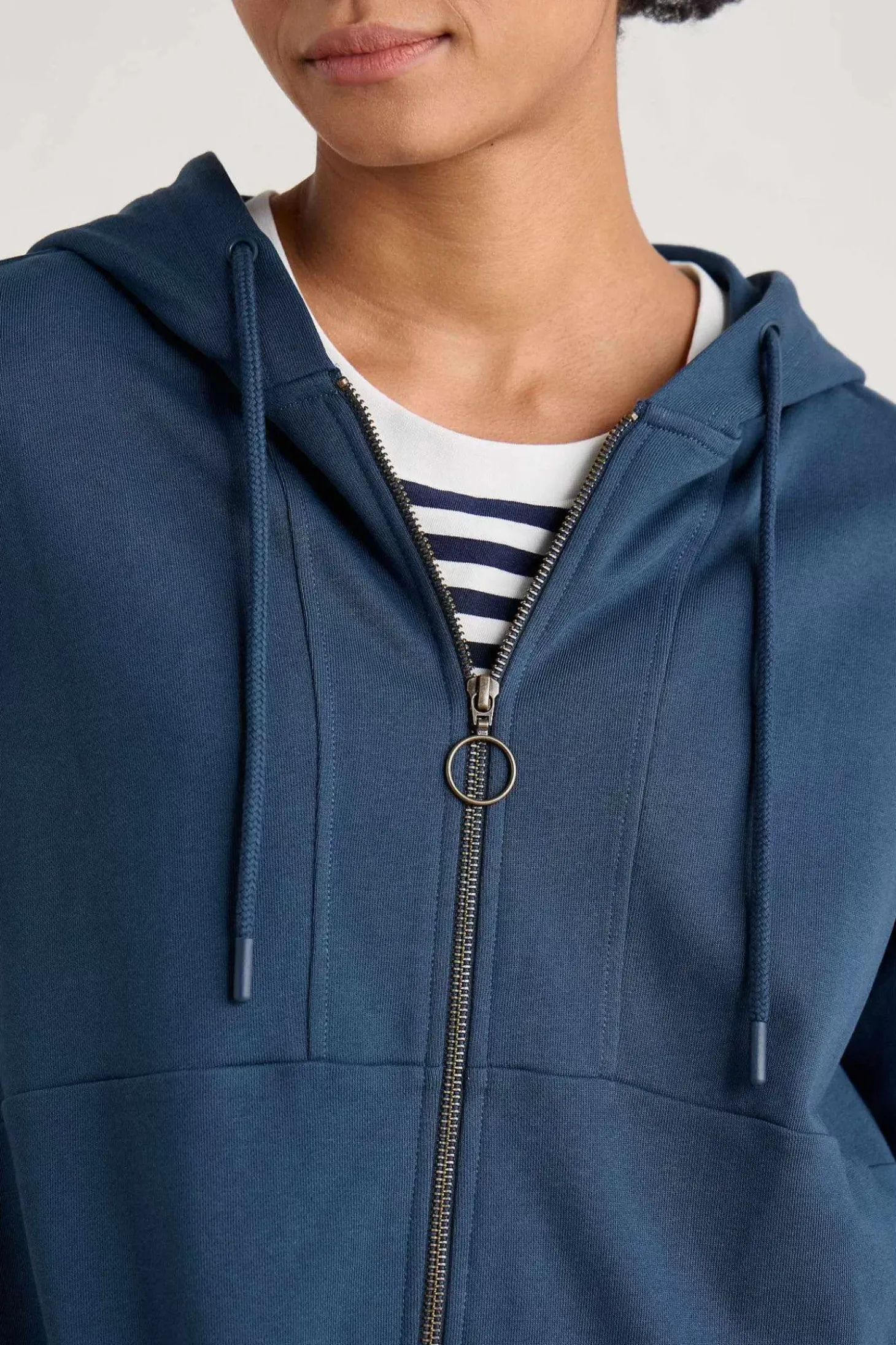 Wych Elm Zip Up Hoodie
